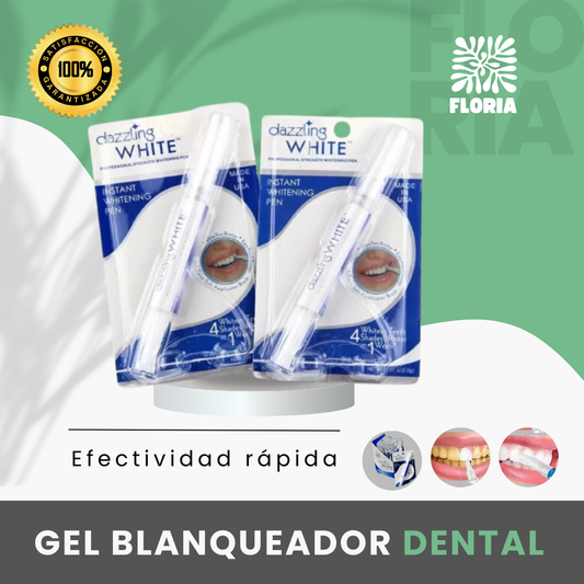 Gel odontológico blanqueador dental