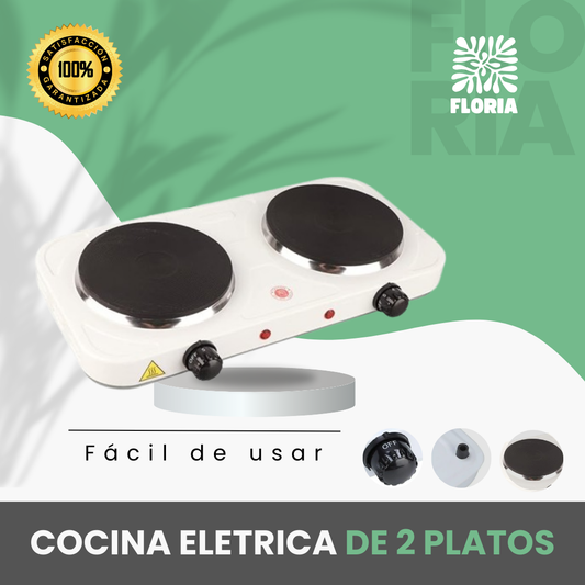 Cocina Electrica De Dos Platos Lisas