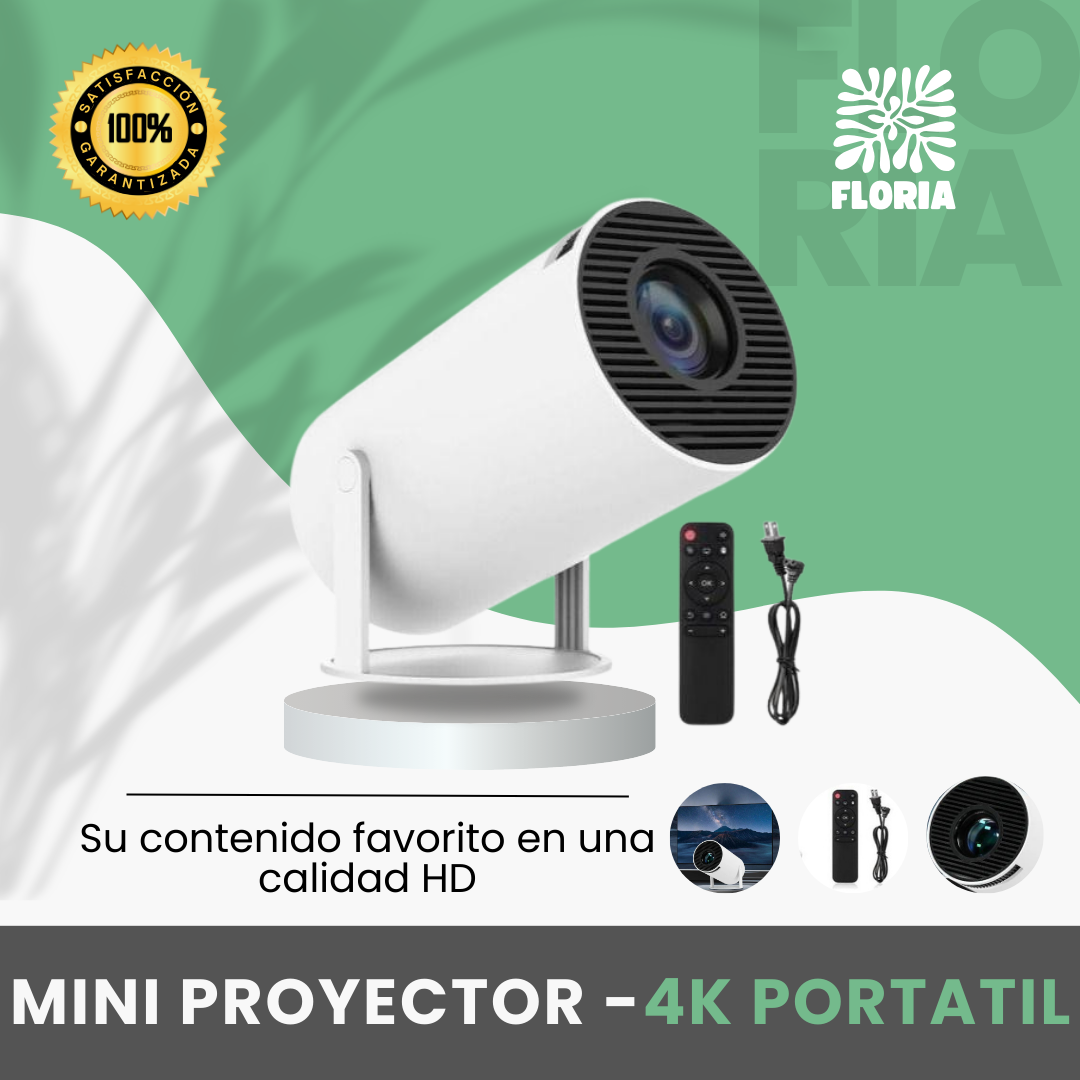 Mini Proyector hy300 4k Portatil